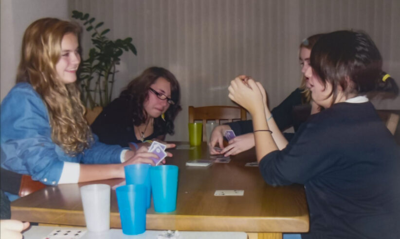 Jeux de cartes en famille aux Pays-Bas - PIE