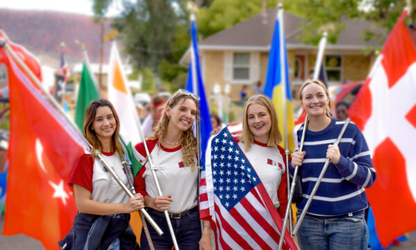 ÉTUDIANTE À SUU, USA