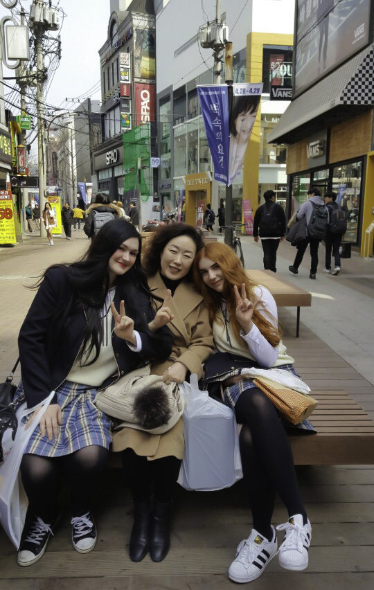 Corée du Sud, en famille